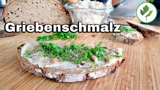 Griebenschmalz einfach selber machen 👉 Sooo lecker [upl. by Eseer]