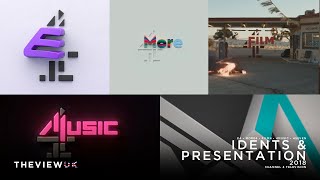 E4 More4 Film4 4Music amp 4seven  2018 Idents amp Presentation  2018 [upl. by Quillan]