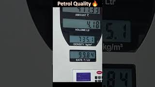 Petrol  Diesel Pure Quality 🔥  Density Range Of Petrol amp Diesel  Petrol Pump Fraud shorts [upl. by Kacie]