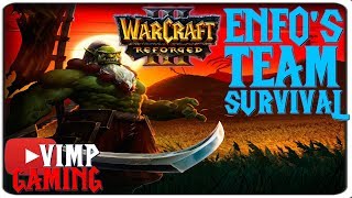 Warcraft 3 Reforged  Enfos Team Survival  Lets Dance [upl. by Marlo831]