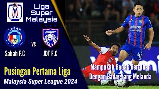 SABAH FC vs JDT FC  Rekod Pertemuan Dan Jaringan  Liga Super 2024 [upl. by Kassity]