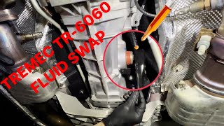 OLD VIDEO Tremec TR6060 Transmission Fluid Swap [upl. by Hahsi]