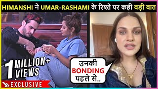 Himanshi Reacts On Rashami amp Umars Relation  Reveals About Meeting Rashami With Asim  Exclusive [upl. by Willow]