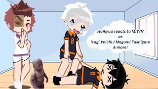 Haikyuu reacts to MYN \GCRV [upl. by Shull444]