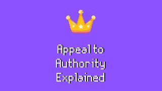 Appeal to Authority Explained Vertical Video  Logical Fallacies in 60 Seconds [upl. by Ferd]