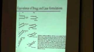 Introduction to Crystallography Lecture 6 — Diffraction [upl. by Genet]