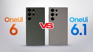 OneUI 61 vs OneUI 60 on Galaxy S24 Ultra [upl. by Juanne]