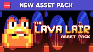 Bloxels Asset Packs  quotLAVA LAIRquot [upl. by Netnerb29]