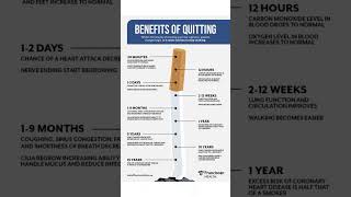 Quitting smoking  a timeline of health benefits when you stop smoking [upl. by Coridon]