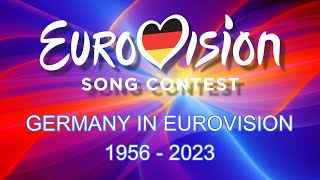 GERMANY IN EUROVISION 🇩🇪 19562023 [upl. by Noryt]