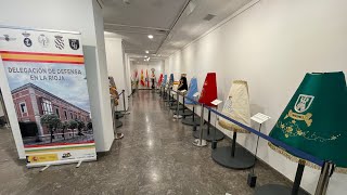 Exposición mantos militares de Virgen del Pilar 2 al 22 de octubre de 2024 Fundación Ibercaja [upl. by Egap]