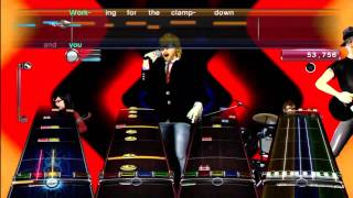 Clampdown  the Clash Expert All Instruments Rock Band 3 DLC [upl. by Trebma661]