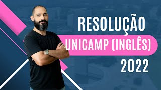 UNICAMP 2022 RESOLVIDA  INGLÊS [upl. by Yenahs267]