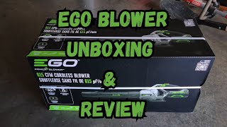 New EGO Blower Unboxing amp Review  My equipment for 2024 landscaping season [upl. by Rothwell]