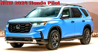 2024 Honda Pilot Redesign  2024 HONDA PILOT Release date Interior amp Exterior [upl. by Atsirk617]