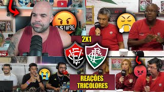 REAÇÕES dos TRICOLORES FURIOSOS com a DERROTA  VITÓRIA 2X1 FLUMINENSE REACT BRASILEIRÃO 2024 [upl. by Yelahc]