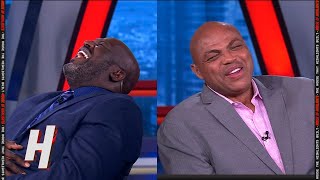 Shaq Just Couldnt Stop Laughing Over Zion Williamson Joke 🤣🤣 [upl. by Nnire]