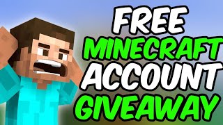 Free minecraft giveaway account for free [upl. by Stanwood130]