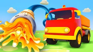 The street vehicles need help A compilation of car cartoons for kids Full episodes of Helper Cars [upl. by Karli]