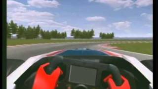 Snetterton 300 circuit video simulation [upl. by Razaile]