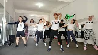 ROTATE  BECKY G ft BURNA BOY  ZUMBA  DANCE  FITNESS  ZIN IDHO BATAM [upl. by Norrat]