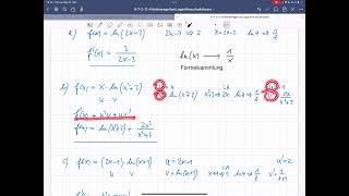 473114 Kettenregel mit Logarithmusfunktionen [upl. by Ludovick]