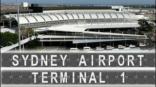 Sydney Airport  Terminal 1  Arrival amp Departure [upl. by Rance]