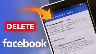 How to Delete Facebook Account permanently temporarily [upl. by Aneez]