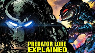 Predator Lore amp History Explained for 1 hour  Yautja Hierarchy Rituals Technology Leaders [upl. by Lewls]