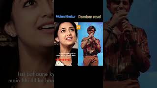 Monali thakur 🆚 Darshan raval songs shorts [upl. by Wootan]