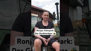 Hoftour bei Ronja der Geräteträger 🚜🫶 shorts hunderthektarheimat [upl. by Nairahcaz]