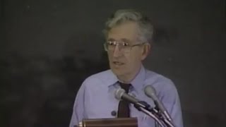 Noam Chomsky  Theres an Experiment Going On [upl. by Maryjane]