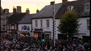 Sunset ceremony marks end of Wootton Bassett repatriations [upl. by Cocks]