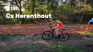 Cyclocross  Herenthout 2024 14 jarige aspiranten [upl. by Strain844]