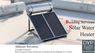 Solar Hot Water Heater System  Hot Water System  Building Services [upl. by Alyahc]