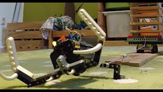 Pulling Things with the Bakiwi DIY Walking Robot [upl. by Damiani]