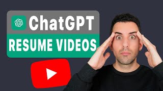 Cómo Transcribir o Resumir Video de YouTube con ChatGPT [upl. by Anitsenre]