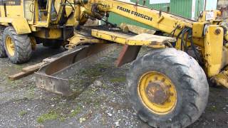 Niveleuse Faun Frisch F105A Grader [upl. by Crompton]