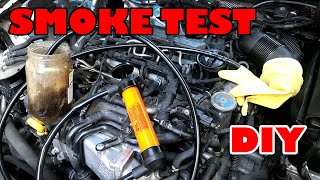 Smoke test for £10 the DIY way to solve engine vacuum leak fault code P227900 [upl. by Ahsak]