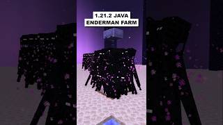 Enderman Farm Minecraft 1212 minecraft shorts [upl. by Nagyam]