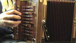 Big Nick breaks down quotPoppa Georgequot in quotCquot on Cajun Accordion [upl. by Benia928]