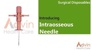 Intraosseous Needle [upl. by Ahsenek]