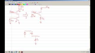 Sedra Smith Analysis of a Cascode [upl. by Kyrstin811]