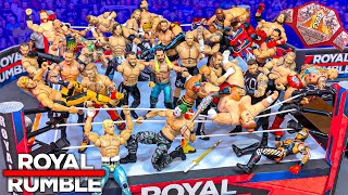 Royal Rumble 2023 Action Figure Match Hardcore Championship [upl. by Oregolac92]