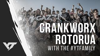 YT Family goes Crankworx Rotorua 2017 [upl. by Zeuqcaj130]