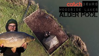 36hrs At Woodside Lakes Alder Pool  Winter Carp Fishing  Martyns Angling Adventures [upl. by Hallie626]