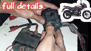 bajaj pulsar 150 wiring problem  bike wiring  wiring [upl. by Aynom485]