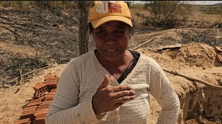 SEM ÁGUA ELA SE EMOCIONA  POÇO AMAZONAS DEU ÁGUA [upl. by Treva]