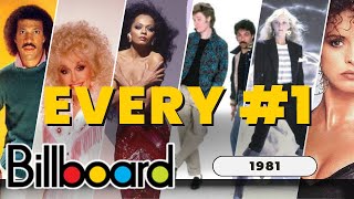 1981’s Billboard 1 Hits – All the Songs You Loved [upl. by Claudell619]