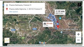 Condividere e postare la mappa di un percorso con Google Maps [upl. by Asilet]